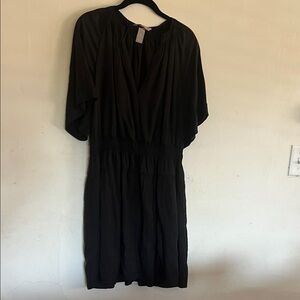 H&M Black Midi Dress